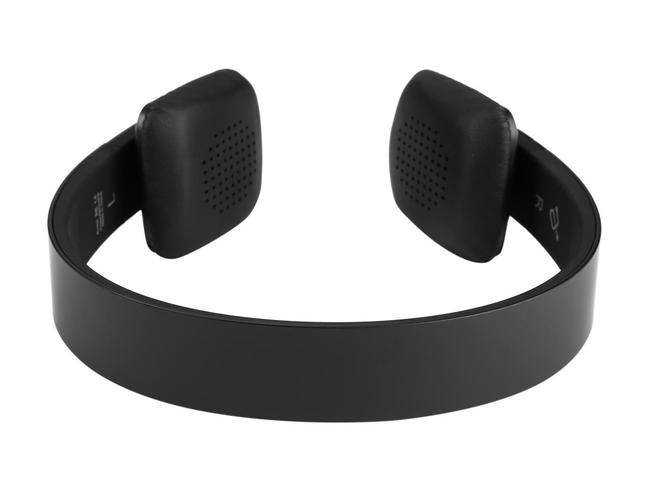 Aluratek Bluetooth Noise-Canceling Over-Ear Headphones, Black, ABH04FB