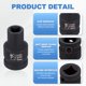 thumbnail image 4 of Uxcell 3pcs 4 Point Square Socket 1/2" Drive 8mm Metric Square Impact Socket 1.6" (40mm) Long 40CR Steel Phosphating Standard Wheel Sleeve Tool for Auto Repair Mechanical Home Use, 4 of 7