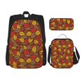 thumbnail image 1 of Easygdp Fall Leaves Mochila para Niños y Niñas con Set de Caja de Almuerzo y Estuche para Lápices 3 en 1, Mochila Escolar Estampada para Adolescentes, 1 of 7