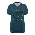 thumbnail image 4 of Sokhug Womens Plus Size Tops Summer Shirts Tunic Short Sleeve Crew Neck Loose Fit Blouse, 4 of 4