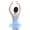 Blue, variant on iiniim Toddler Girls Tutu Dress Ballet Dance Leotard Short Sleeves Tulle Dress Gymnastics Bodysuit
