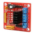 thumbnail image 4 of Módulo controlador de motor paso a paso de CC con puente H doble L298N, placa controladora de motor multifuncional, 4 of 14