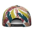 thumbnail image 3 of Tropical Leaf Botanical Snapback Hat - Adjustable Fit for Hikers and Campers, 3 of 4