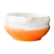 thumbnail image 3 of Cuenco para matcha con pico, utensilios de cerámica para hacer matcha, utensilios tradicionales hechos a mano para mezclar. Naranja, 3 of 9