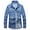Light Blue, variant on Men's Casual Denim Shirt Jacket, Long Sleeve Snap Button Shirt with Pockets for Spring Fall