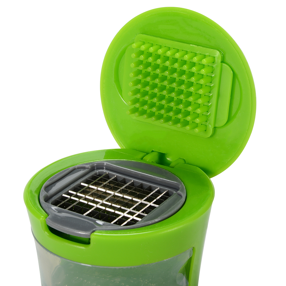 Redcolourful Mini Garlic Perfection Garlic Press Mincer Slicer Chopper