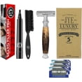 thumbnail image 1 of Kit rellenador de Barba, incluye Boligrafo rellenador de barba y bigote + Rastrillo profesional de Bambu y navajas desechables Mca JYE, 1 of 8