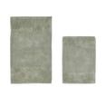 thumbnail image 3 of Better Trends 2 Piece Bathroom Rug Set, 100% Cotton, Extra Soft Tufted Bath Mat, Water Absorbent & Non Slip Bath Rug, (Dark Sage) Granada Collection, 3 of 7