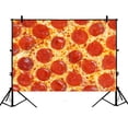 thumbnail image 1 of BSDHOME 7x5ft Pizza Backdrops, Italian Classic Pepperoni Pizza Photography Backdrops Polyester Photo Background Studio Props, 1 of 3