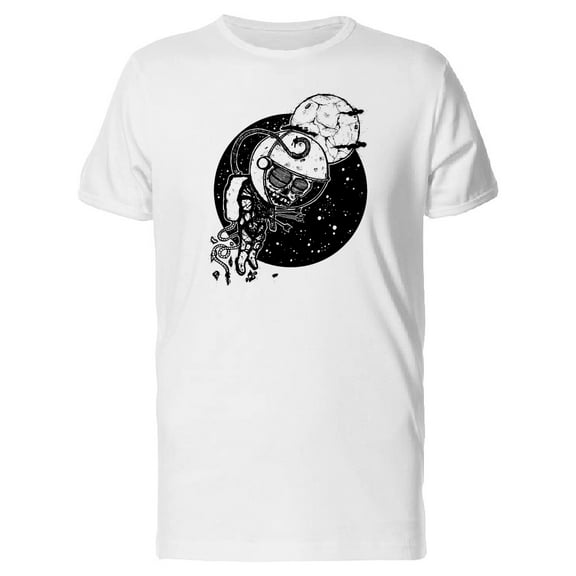 Astronaut Zombie Tee. Men's -Image by Shutterstock