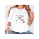 thumbnail image 1 of Women's Floral and Strawberry Print Short Sleeve T-Shirt, 1 of 6