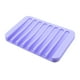 thumbnail image 5 of Jabonera de silicona antideslizante con forma de cascada para baño y ducha Púrpura, 5 of 7