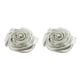 thumbnail image 2 of Sonducket Bufanda de mujer bloqueador solar chal de playa de seda elegante pañuelo para el cuello cubierta de ropa accesorio hermoso para exteriores gris Gris plateado 2piezas Sonducket CBP368002, 2 of 6