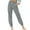 Navy, variant on gbyLJF Women's Linen Pants Summer Elastic High Waisted Jogger Pants Casual Loose Cinch Bottom Turnip Pants with Pockets