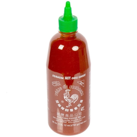 Huy Fong 28 oz. Sriracha Hot Chili Sauce - 12/Case