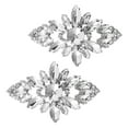 thumbnail image 2 of Dytern Wedding 2pcs Rhinestone Shoe Buckles Decorative Shoe Clips Women Shoe Ornaments Wedding Party Shoe Clips, 2 of 11