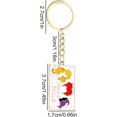 thumbnail image 5 of 3D Book Keychain Movie Element Witch Sanderson | Hocus Pocus Witches Sanderson Sister Enamel Alloy Key Chains Keychain KeyringK528, 5 of 5