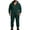 #111-Army Green, variant on Ceisia Mens Loose Full Zip Hooded One Piece Jumpsuit Casual Sports Onesie Wine XL Gift