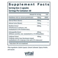 thumbnail image 2 of Vital Nutrients Adrenal Support | Adrenal Support Supplements for Gland Function and Cortisol Management | Supports Energy and Stress Levels | Gluten, Dairy, Soy Free | 120 Capsules, 2 of 5