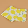 thumbnail image 3 of 16 servilletas de papel desechables con diseño de limón dorado, ideales para fiestas, carnavales y festivales (25 x 25 cm), 3 of 7