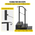 thumbnail image 4 of VEVOR Handrail Arch #1 Fits 1 Step Matte Black, 4 of 10