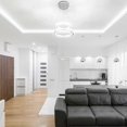 thumbnail image 2 of 15W 220V-240V SMD 5730 30-LED Magnetic Circular LED Panel Bar Lamp LED Ceiling Light (Pure White Light), 2 of 3