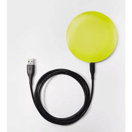 heyday 6 Qi Wireless 5W Charging Puck Color: Lime Green