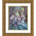 thumbnail image 1 of Rogozina, Svetlana 12x14 Gold Ornate Wood Framed with Double Matting Museum Art Print Titled - A Soft Color Flower, 1 of 4