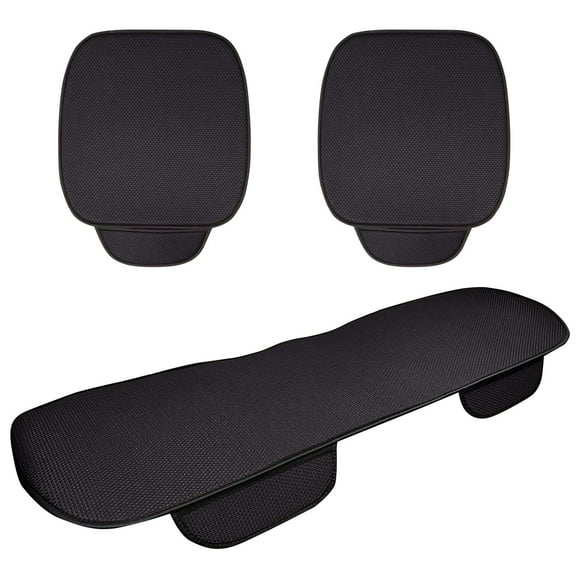 Hearth & Gear Coussin de Siège Non Auto pour l'Été Respirant et Rafraîchissant 2024 Universel Housses de Siège Inférieures pour Voitures de Sièges avant Housse de Siège Auto Protecteur de Voiture Sièges en Cuir Coussin de Siège en Gel Auto Siège