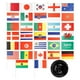 thumbnail image 2 of 1 Set Desktop Flag Office Desk Flag Decor Country Flag Ornament Tabletop Flag with Stand, 2 of 4