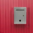 thumbnail image 6 of Baoblaze Mailbox Locking Ballot Box Wall Mounted with Window Complaint Box Gray, 6 of 8
