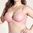 thumbnail image 5 of Full Coverage Front Closure Bra for Women Wireless Comfort Support Bra Adjustable Wide Straps Everyday Essentials, 5 of 8