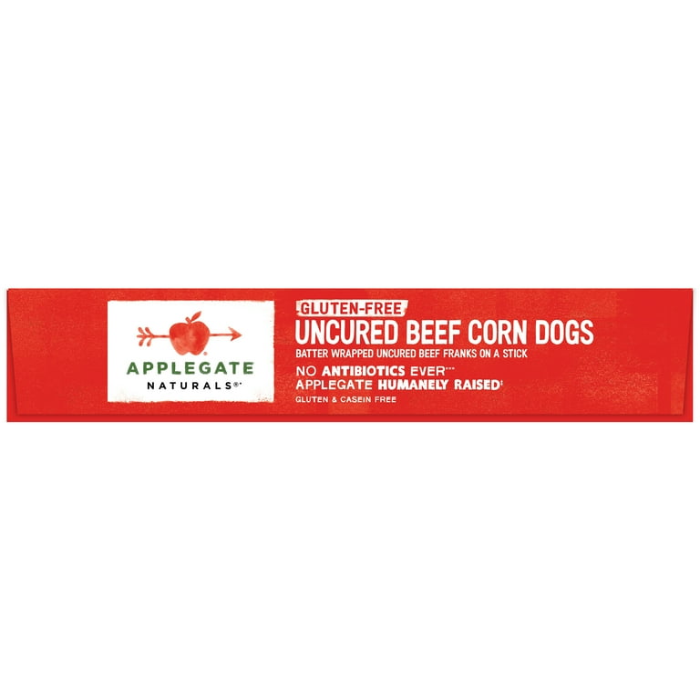 Applegate Natural Gluten-Free Uncured Beef Corn Dogs, 10oz CT