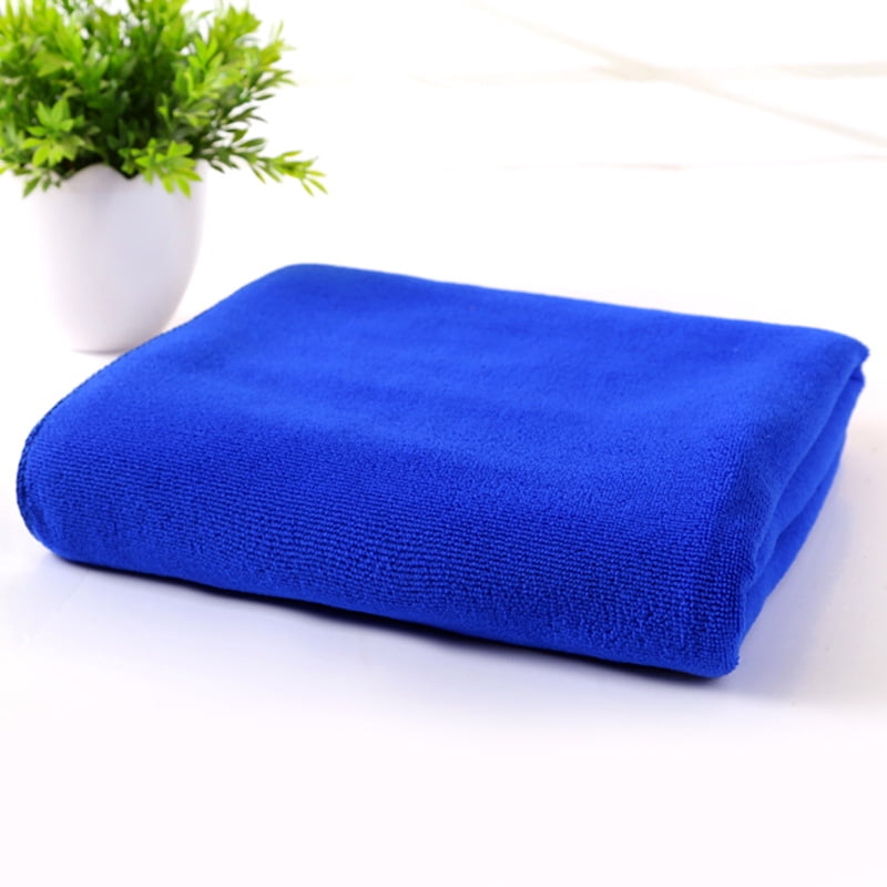 Microfiber Bath Towels 70x140cm Absorbent Fiber Beach Drying Washcloth Shower 