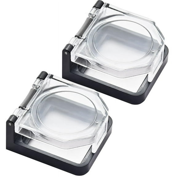 Power Push Button Switch Cover,Waterproof and Collision , Dustproof Safety Protector for 25mm Mounting Hole A