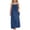 C Navy Long Dress with a Slit, variant on Kids Girls Summer Casual Sleeveless Backless Cami Dress for Beach Solid Vacation Sundress Black 4 Years-5 Years
