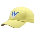 thumbnail image 1 of Gorra de béisbol de anime amarilla para hombre y mujer, 1 of 1