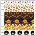 thumbnail image 2 of 50 Yards Halloween Pumpkin Pattern Printed Grosgrain satin Ribbon Hair Accessories Jiayi, 2 of 7