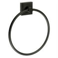 thumbnail image 2 of House Scandinavian Design Towel Ring in Matte Black, 2 of 2