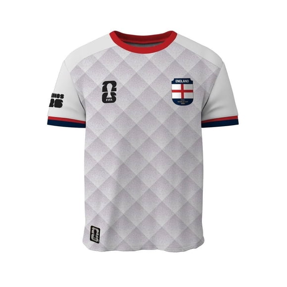 Playera Fexpro FIFA Fifa Jersey Host country Blanco Escudo Inglaterra Talla M