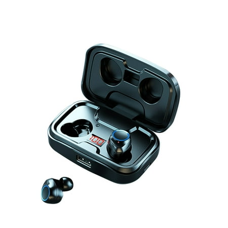 Headphones - Bluetooth 5.0 Headphones With Charging Box Wireless Headphones Stereo Sports Earbuds Headphones