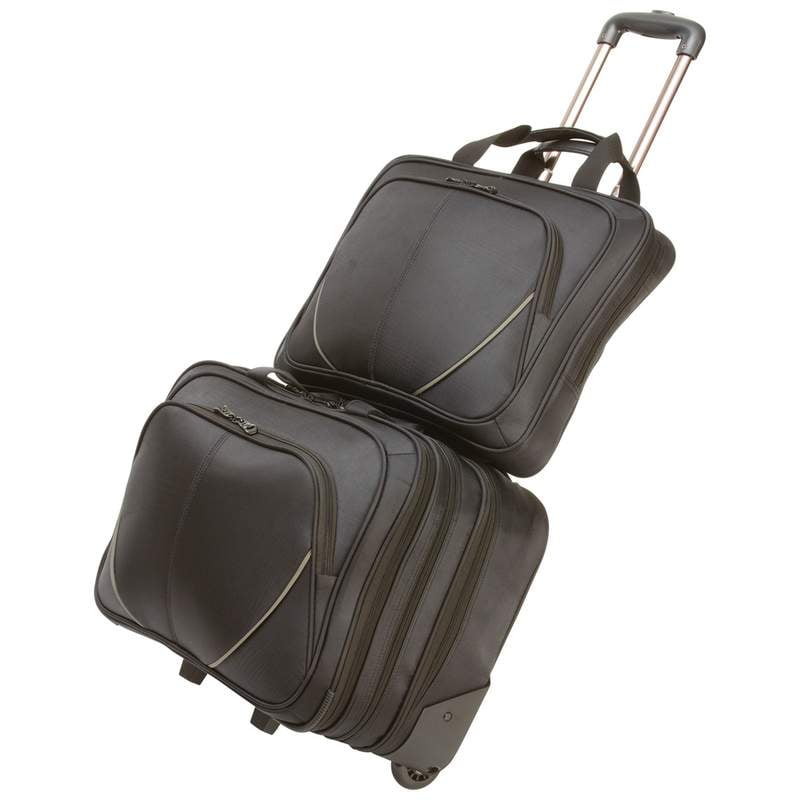 maxam trolley bag with folding chair