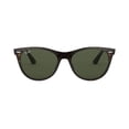 thumbnail image 5 of Ray-Ban RB2185-902/31 Wayfarer II Classic Gloss Tortoise Phantos Green Classic G-15 Lens Sunglasses, 5 of 5