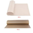 thumbnail image 4 of bedienty Baking Mat Heat-resistant Reusable Washable Non-stick Dessert Pastry Cookie Cooking Pads Accessory for Restaurants White L 2Set, 4 of 6