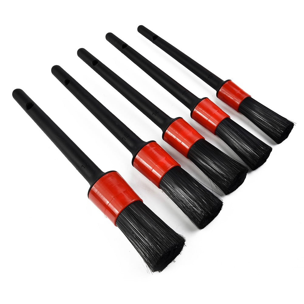 SPRING Reliable Car Detailing Brush Set 12Pcs Kit For Precise Wheel Rims Cleaning