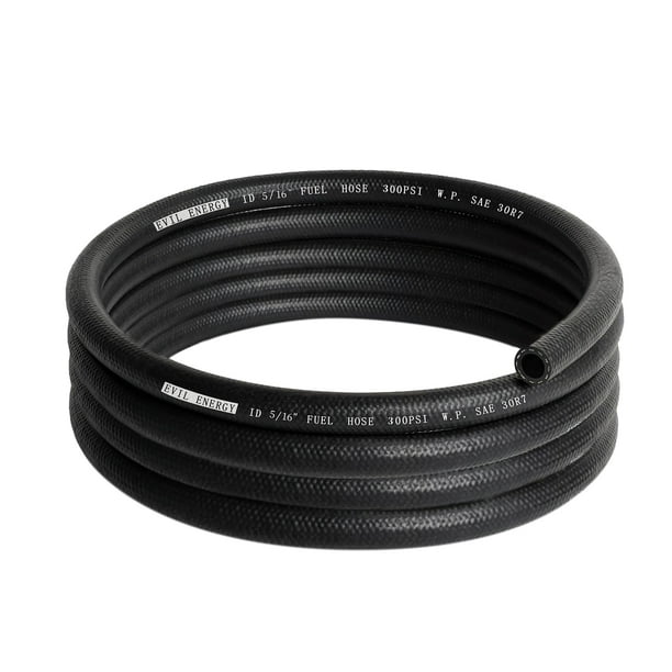 Manguera de combustible EVIL ENERGY Push Lock, 8 mm de diámetro interno, 10 pies, 300 psi