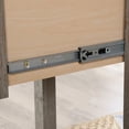 thumbnail image 3 of FarmHouse Light Oak 2 Drawer Storage Office Writing Desk - Made In USA, 3 of 3