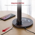 thumbnail image 5 of TaoTronics LED Desk Lamp, 12W Dimmable Office Reading Lamp Adjustable Swing Desk Lamp with USB Port, Brown, 5 of 7