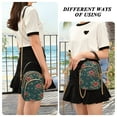 thumbnail image 6 of FORMRS Crossbody Bag for Women Quilted Travel Shoulder Cell Phone Purse with Chain Strap Handbag, Floral Christmas, 6 of 7