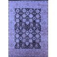 thumbnail image 1 of Ahgly Company Indoor Rectangle Oriental Blue Industrial Area Rugs, 2' x 5', 1 of 4